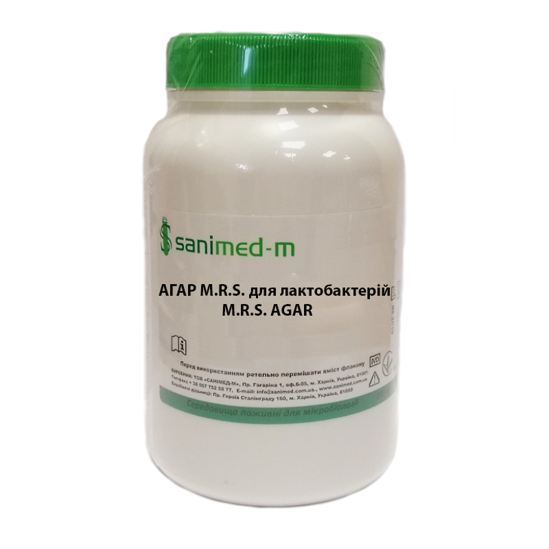 Агар M.R.S. для лактобактерій Sanimed-M